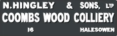 Coombs Wood Colliery, Halesowen