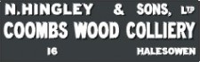 Coombs Wood Colliery, Halesowen