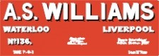 A.S. Williams, Liverpool.