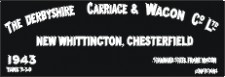 Derbyshire Carriage & Wagon Co., Chesterfield.