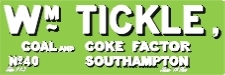 Wm. Tickle, Southampton