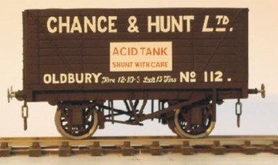 Charles Roberts Acid Jar Wagon