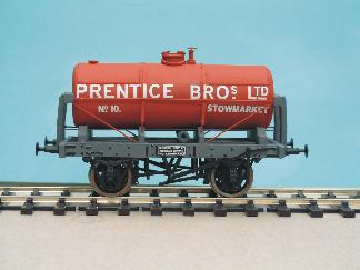 Charles Roberts Cylindrical Sulphuric Acid Tank Wagon