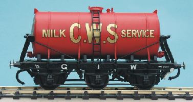 G.W.R./B.R. 6wh. Milk Tank Wagon Diag. O.38(1935)