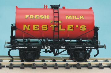 L.M.S. 4wh. Milk Tank Wagon Diag.1993