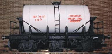 G.W.R./B.R. 6wh. Water Tank Wagon. Diag. D.D.7