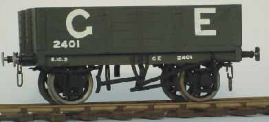 G.E.R./L.N.E.R. 5-plank Open Wagon. Diag. 16